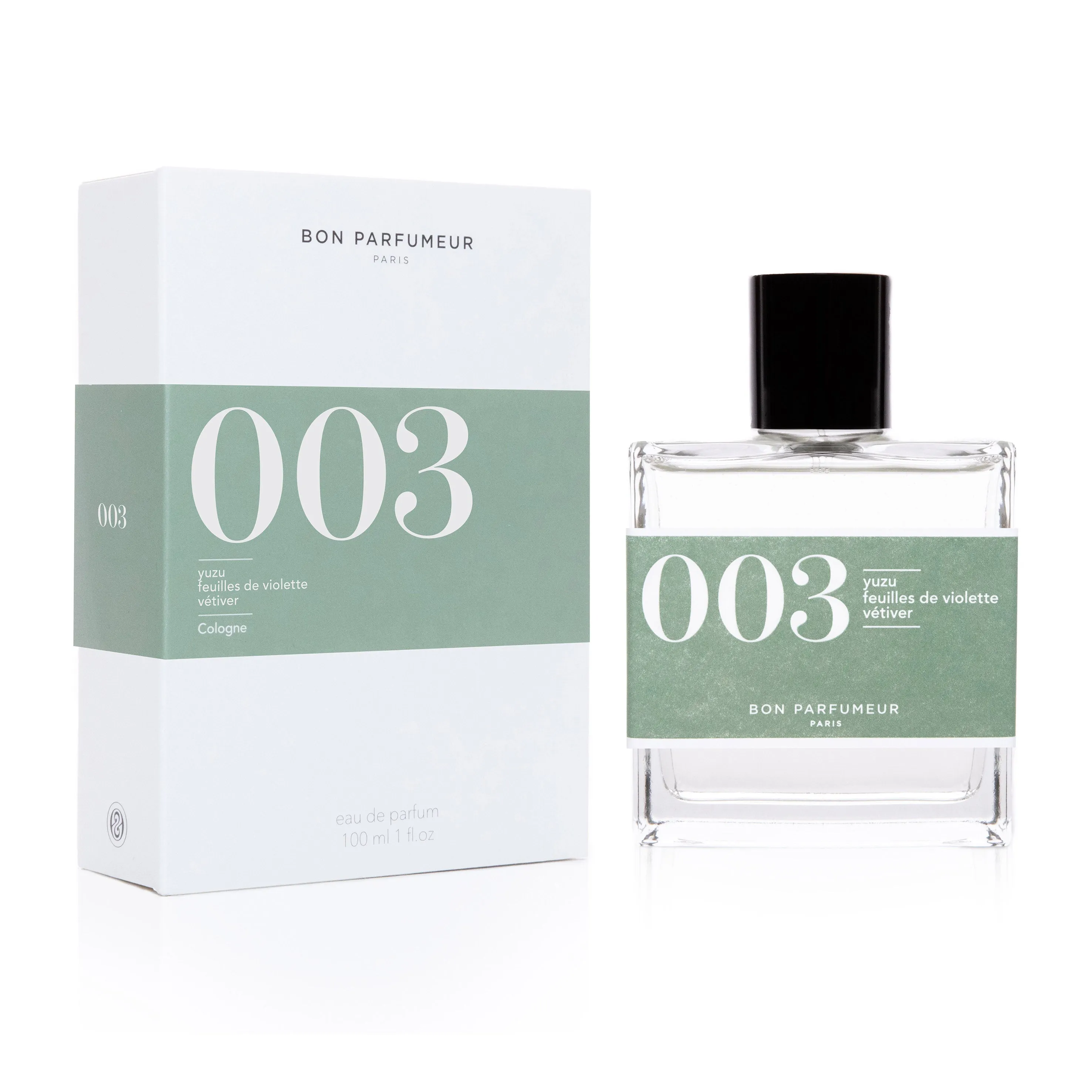 003 - Yuzu, Violet leaves, and Vetiver Cologne Intense