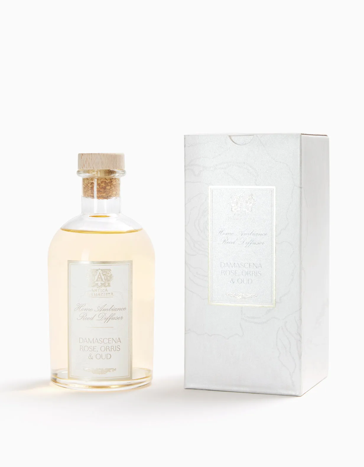 250ml Damascena Rose, Orris & Oud Reed Diffuser Antica Farmacista