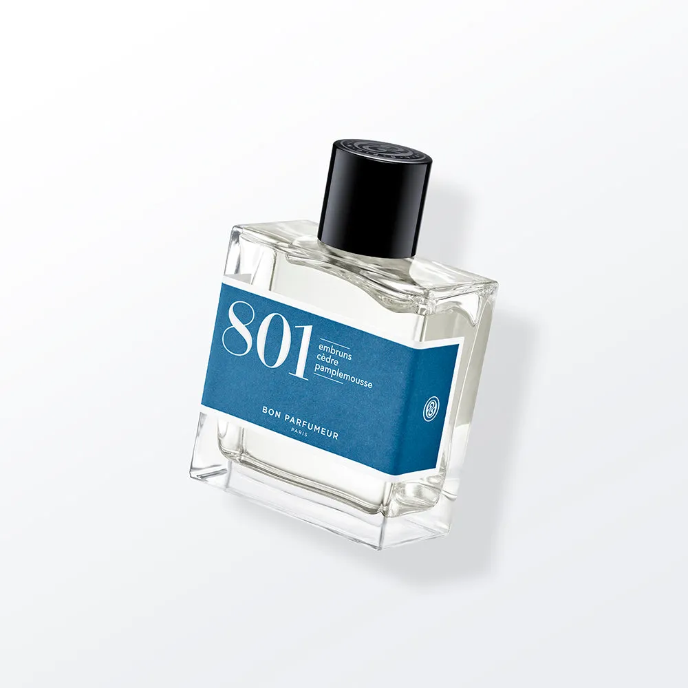 801- Sea spray, Cedar, and Grapefruit Eau de Parfum