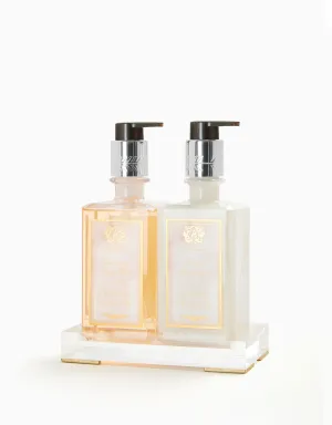 Acrylic Bath & Body Gift Set: Daphne Flower Antica Farmacista