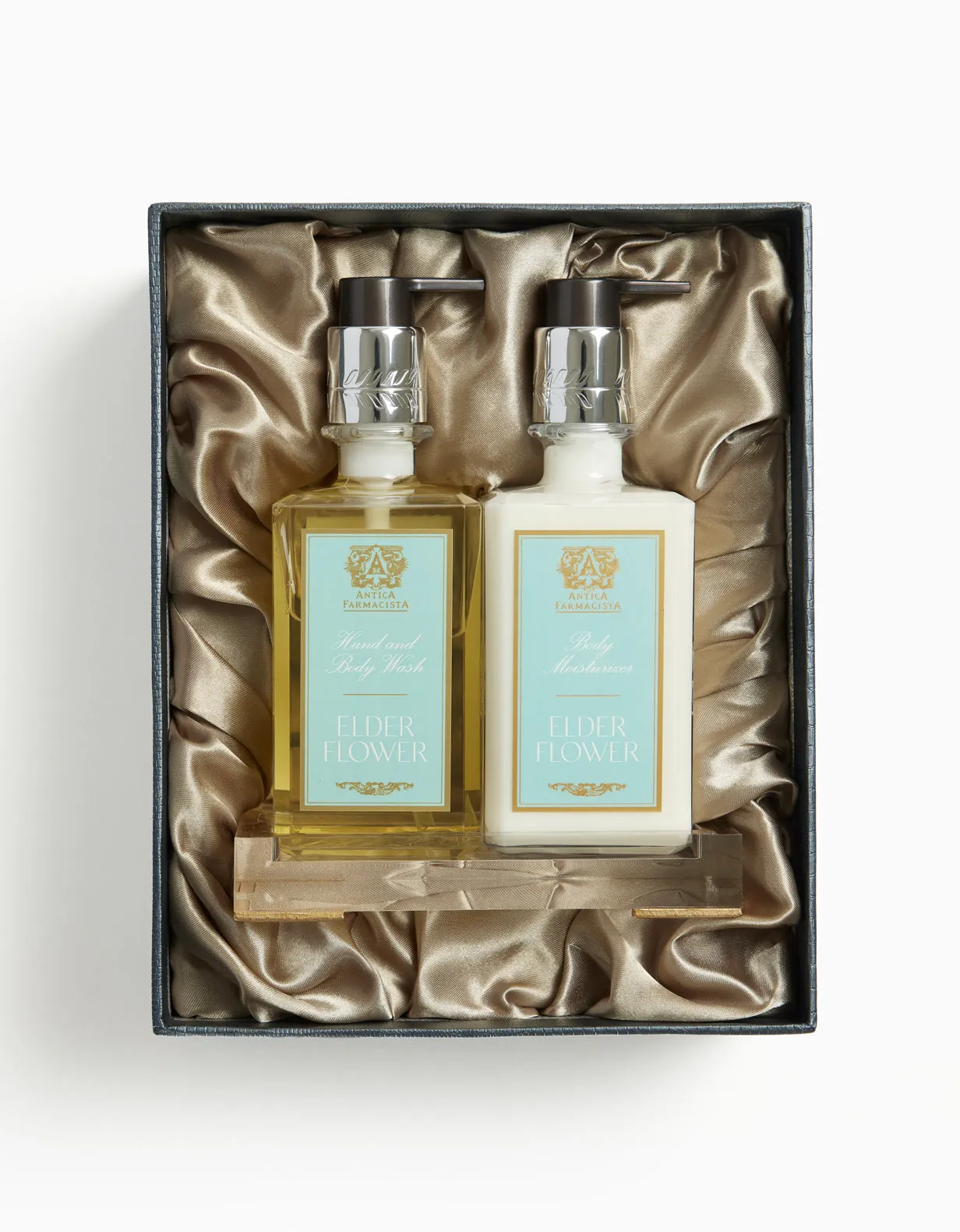 Acrylic Bath & Body Gift Set: Elderflower Antica Farmacista