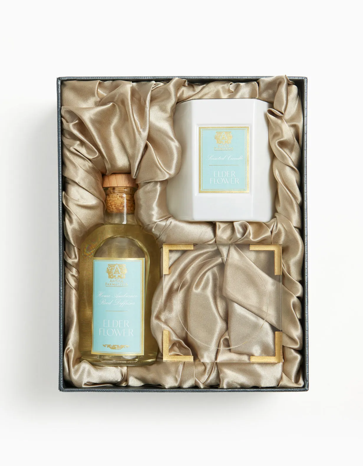 Acrylic Home Ambiance Gift Set: Elderflower Antica Farmacista
