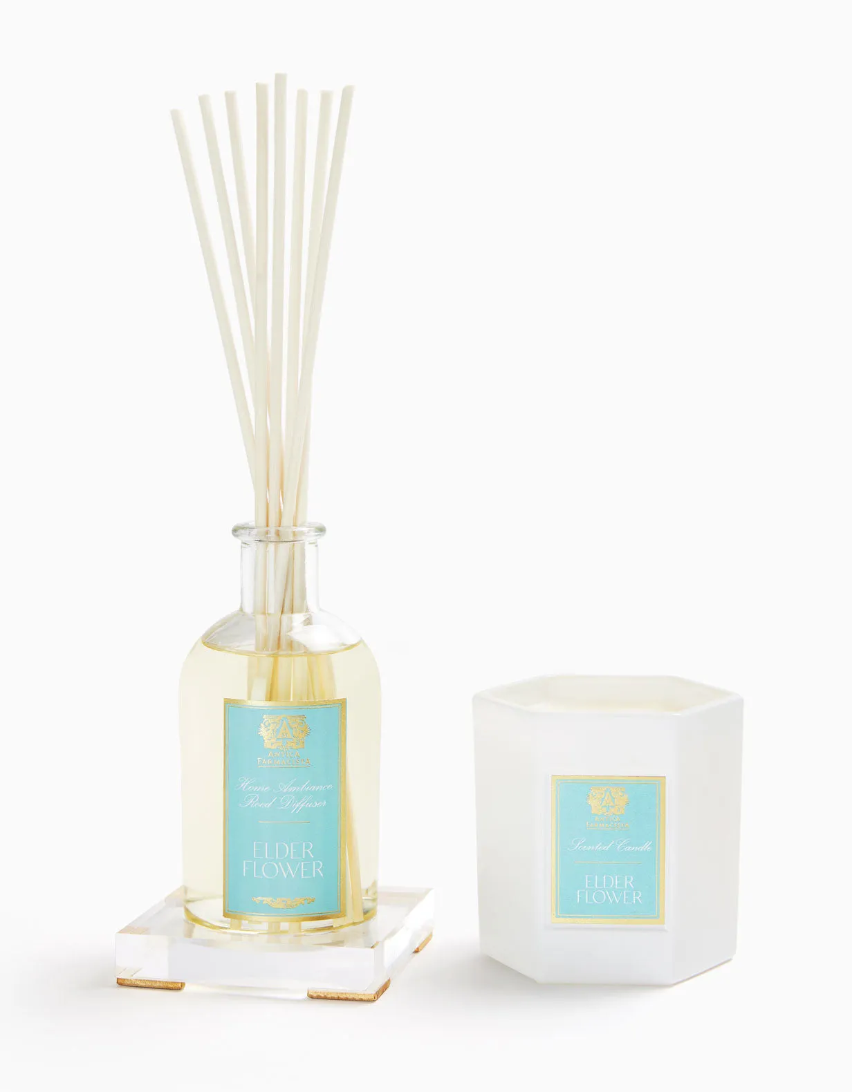 Acrylic Home Ambiance Gift Set: Elderflower Antica Farmacista