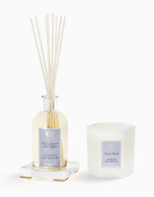 Acrylic Home Ambiance Gift Set: Lavender & Lime Blossom Antica Farmacista