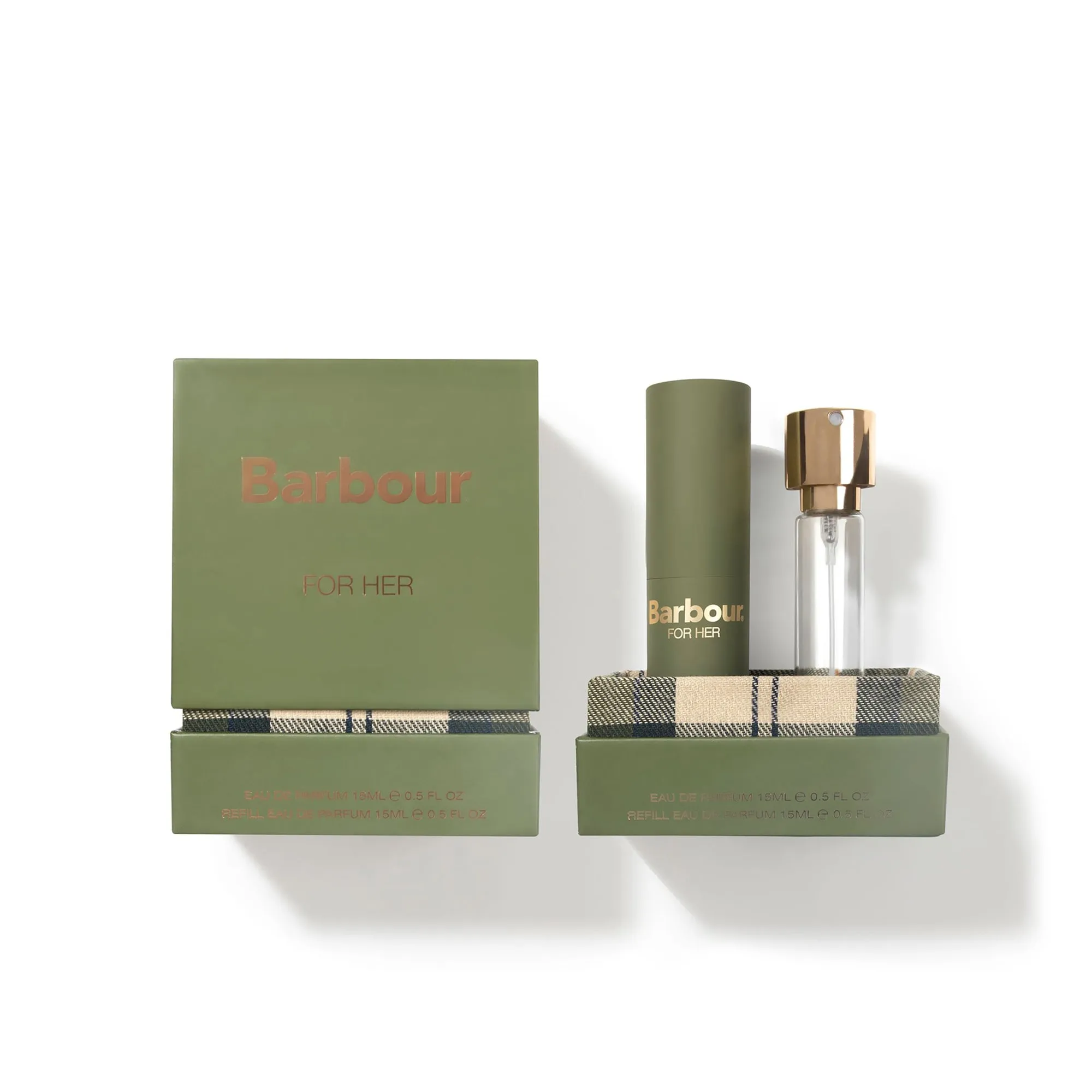 Barbour For Her Atomizer Set - 15ml Atomizer   Refill