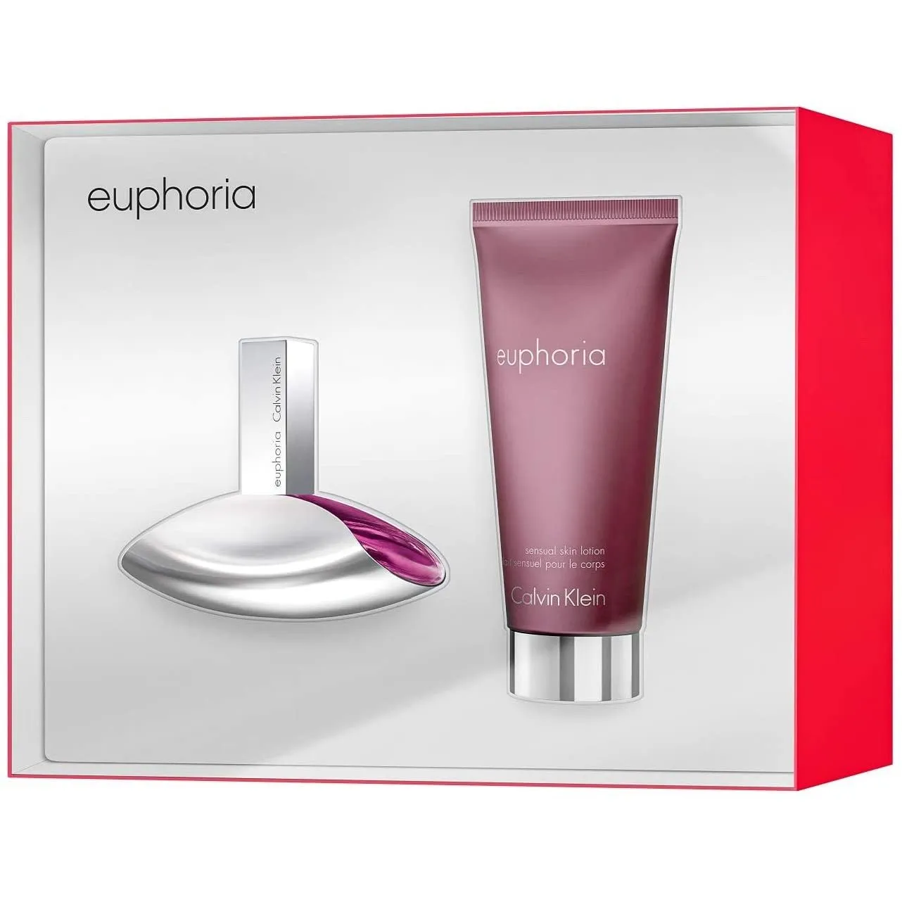 Calvin Klein Euphoria EDP Body Lotion & Travel Set For Women