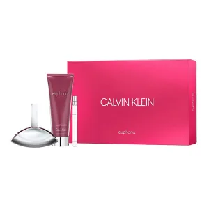 Calvin Klein Euphoria EDP Body Lotion & Travel Set For Women