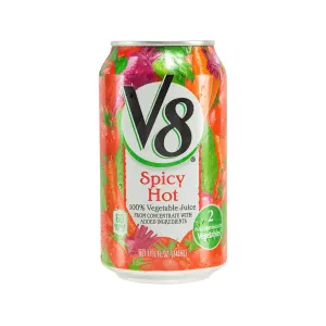 CAMPBELL'S V8 Spicy Hot 100% Vegetable Juice  (341mL)