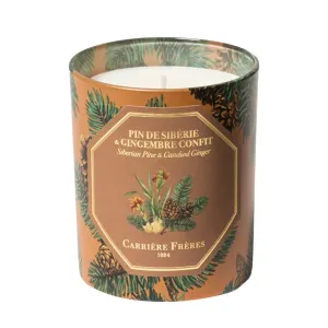 Carriere Freres Festive Pine & Candied Ginger Candle 185g