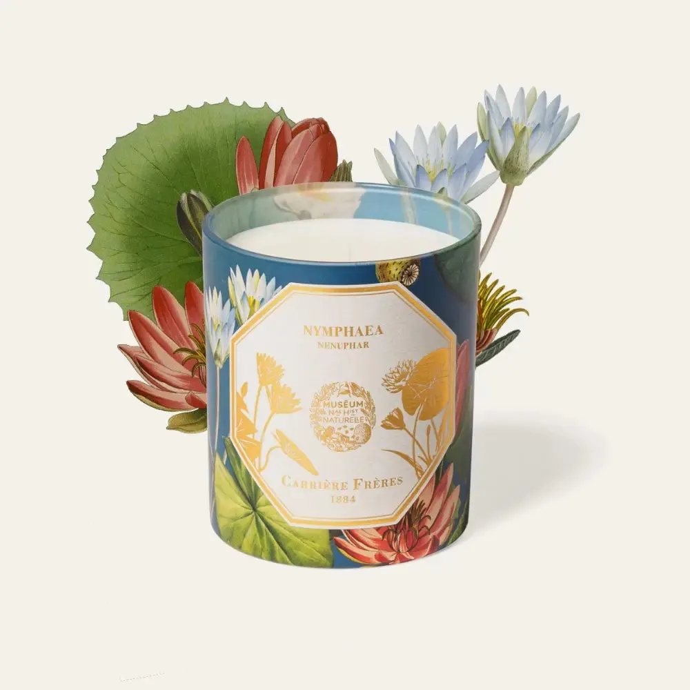 Carriere Freres x The Museum Nymphaea Water Lily Candle 185g