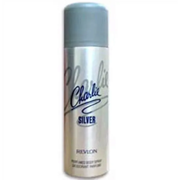 Charlie Silver Body Mist by Revlon