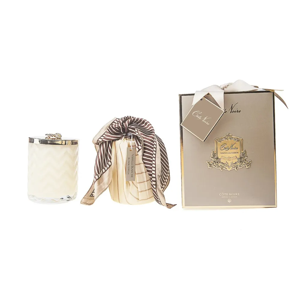 Cote Noire Herringbone Candle 600g