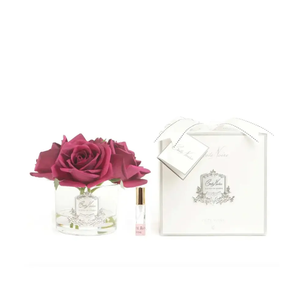 Cote Noire Perfumed Natural Touch Five Roses Carmine Red