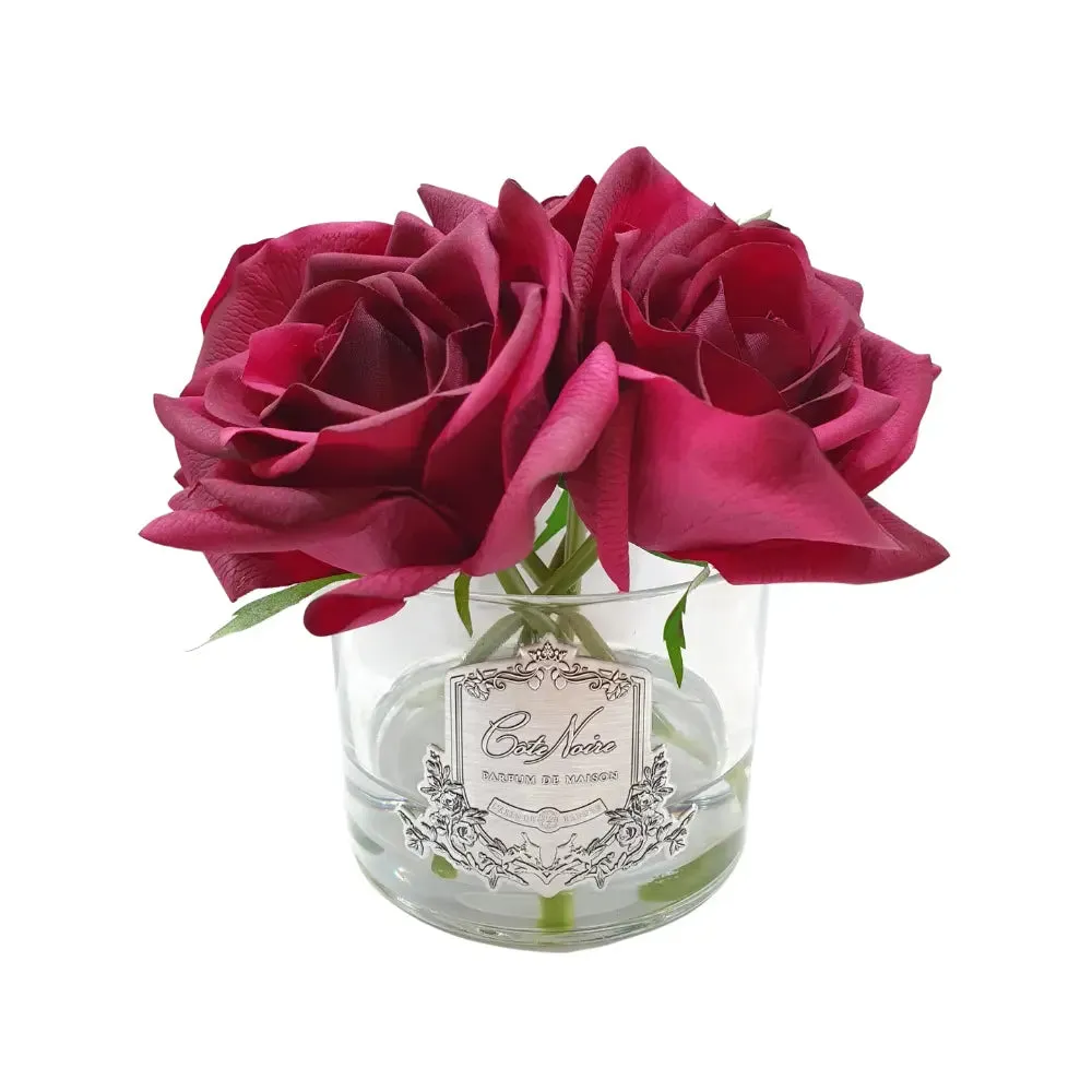 Cote Noire Perfumed Natural Touch Five Roses Carmine Red