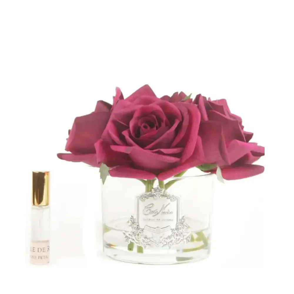 Cote Noire Perfumed Natural Touch Five Roses Carmine Red