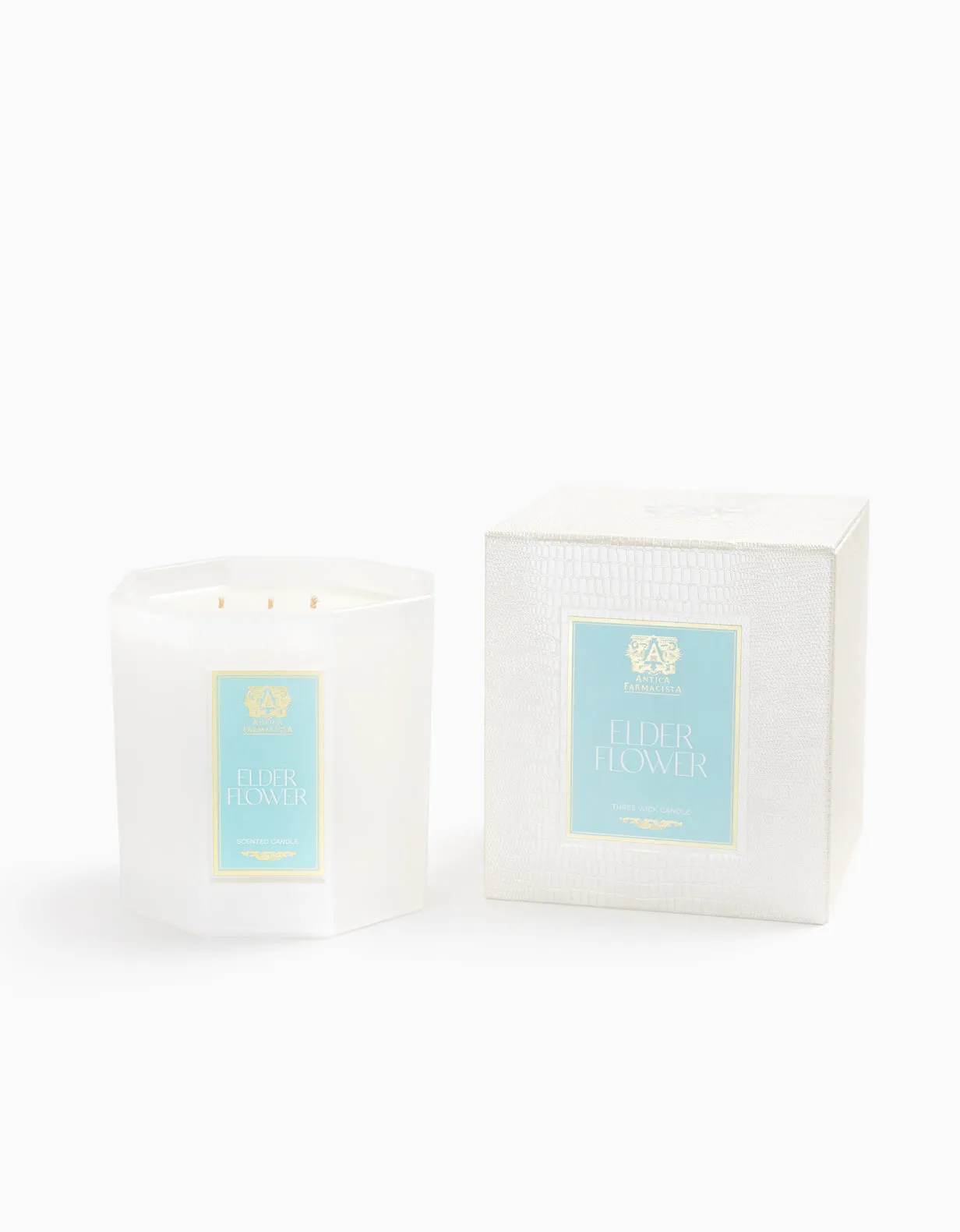 Elderflower Three-Wick Candle Antica Farmacista