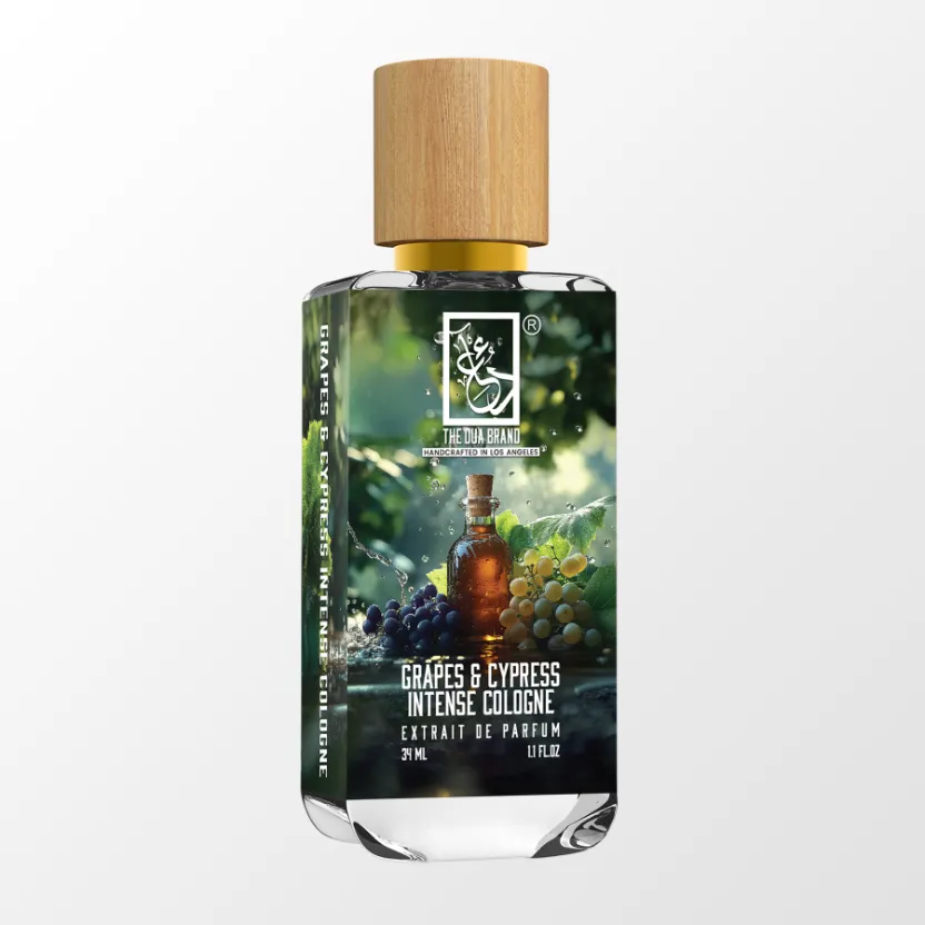 Grapes & Cypress Intense Cologne The Dua Brand