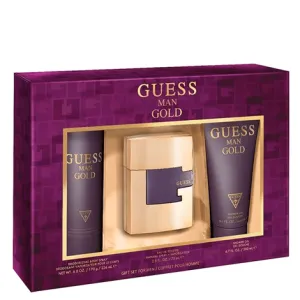 Guess Man Gold EDT Gift Set (3PC)