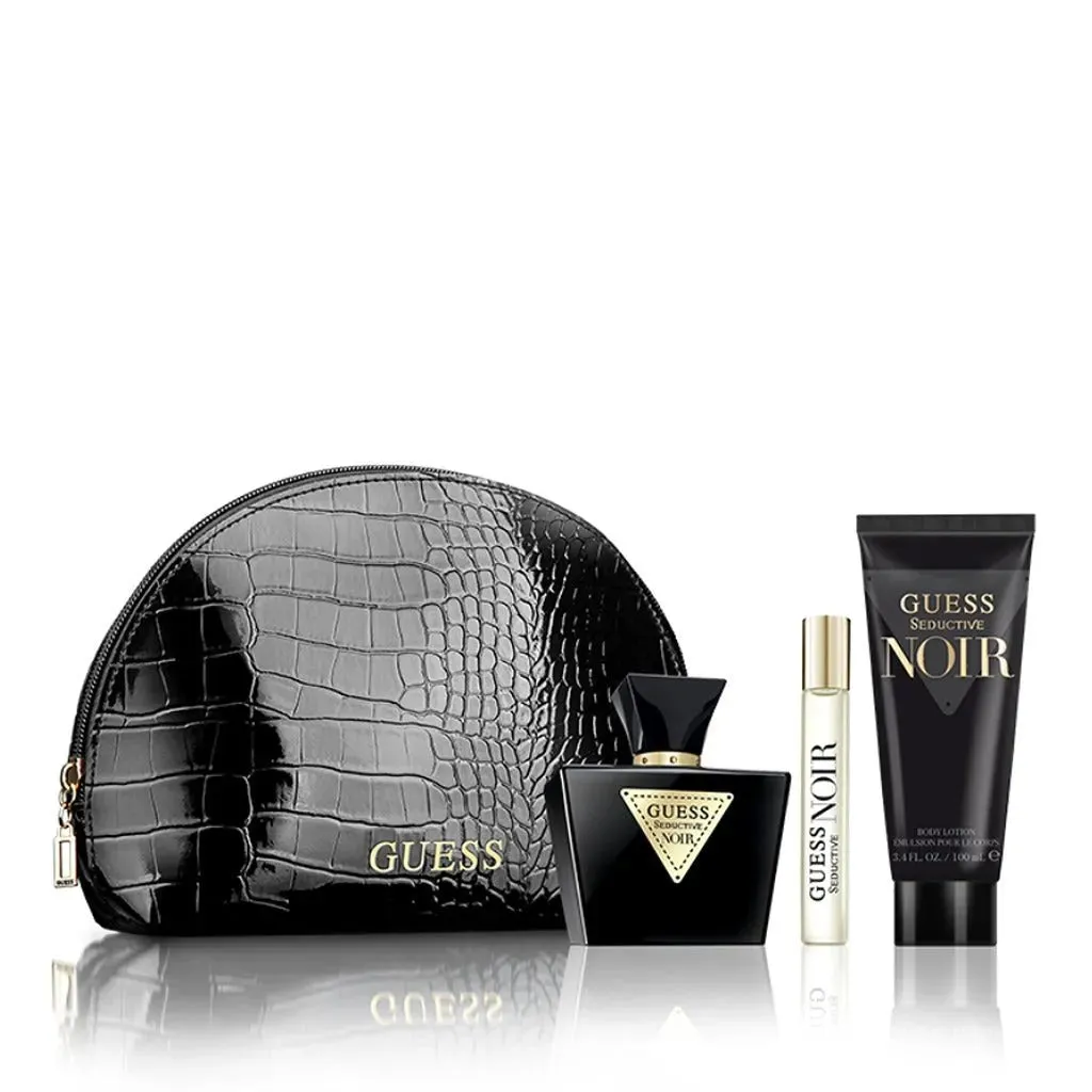 Guess Seductive Noir Body Lotion & EDT Set for Women