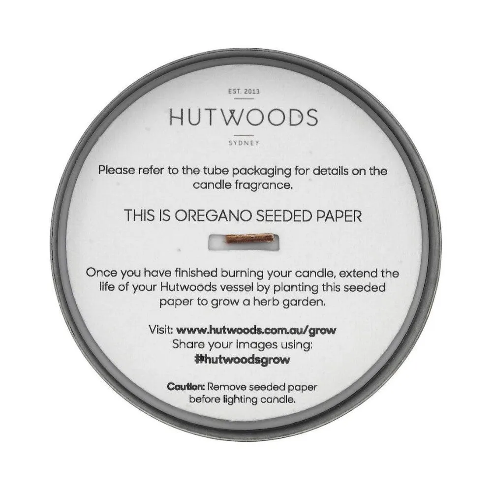 Hutwoods Luxury Candle Thyme & Olive Leaf