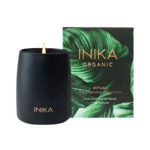 INIKA Ritual Soy & Coconut Wax Candle