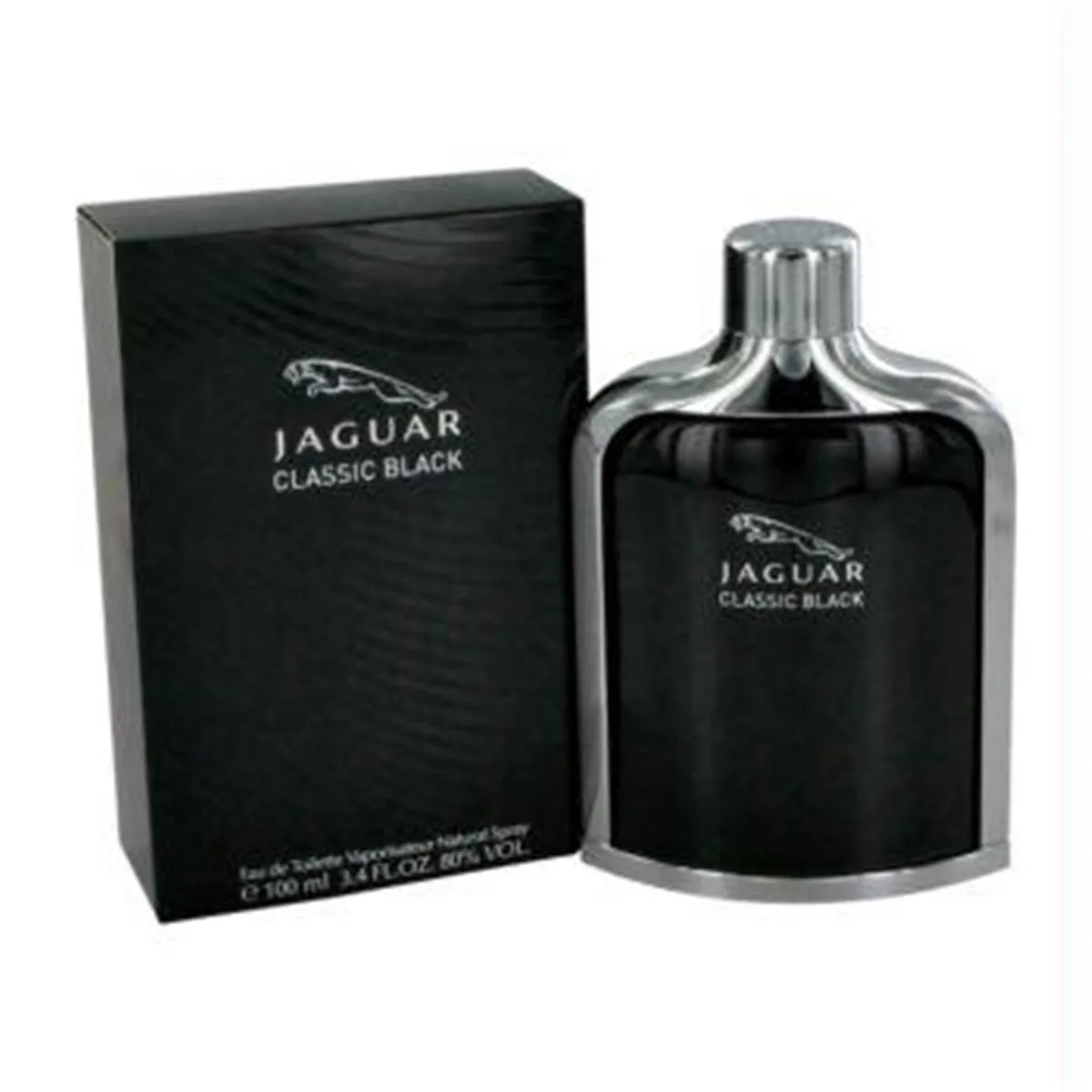 Jaguar Classic Black by Jaguar Eau De Toilette Spray 3.4 oz