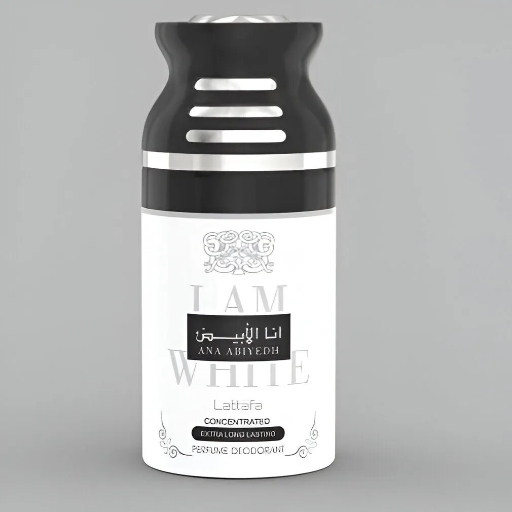 Lattafa I Am White Concentrated Deodorant