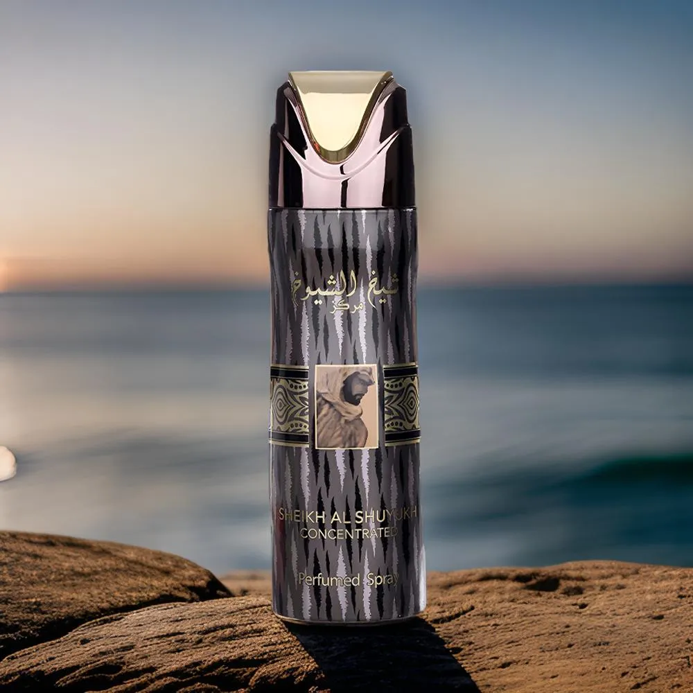 Lattafa Sheikh Al Shuyukh Concentrated Deo Perfumed Spray