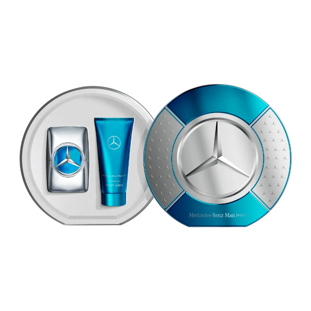 Mercedes Benz Man Bright EDP Shower Gel Travel Set