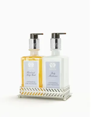 Nickel Bath & Body Gift Set: Lavender & Lime Blossom Antica Farmacista