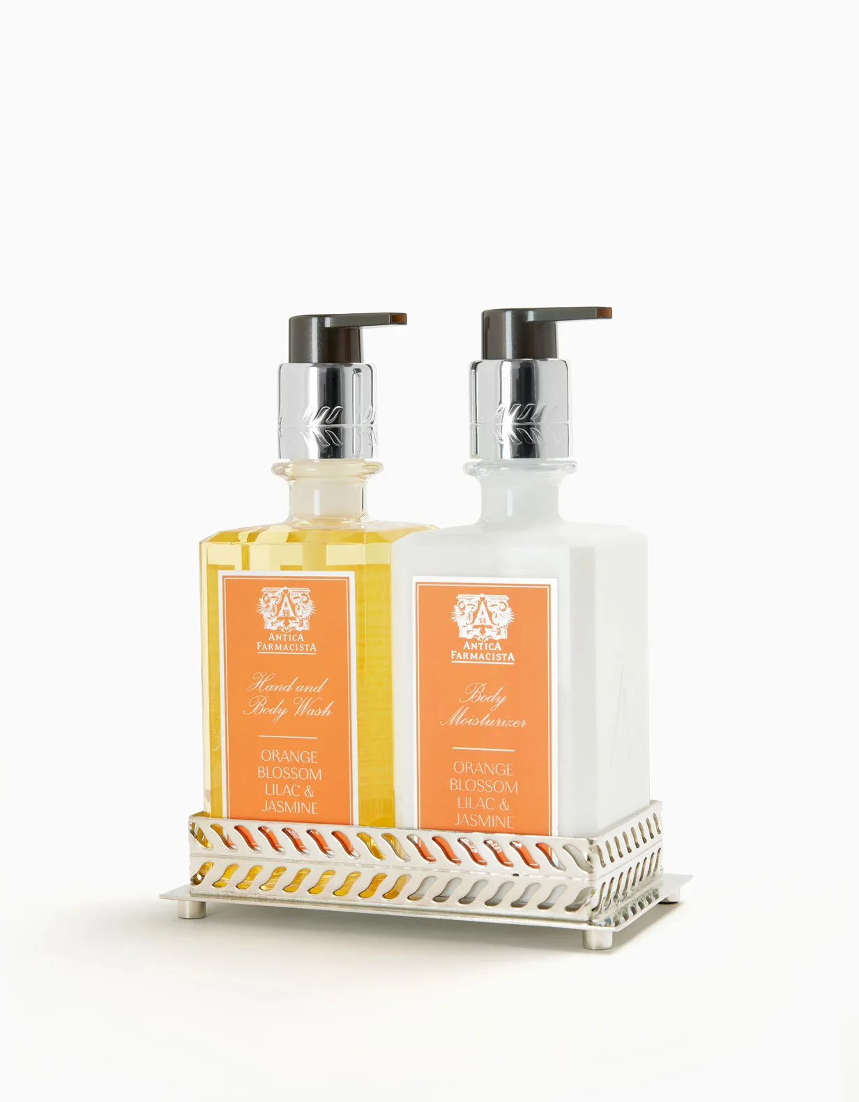Nickel Bath & Body Gift Set: Orange Blossom, Lilac & Jasmine Antica Farmacista