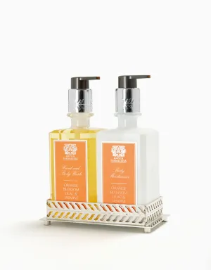Nickel Bath & Body Gift Set: Orange Blossom, Lilac & Jasmine Antica Farmacista