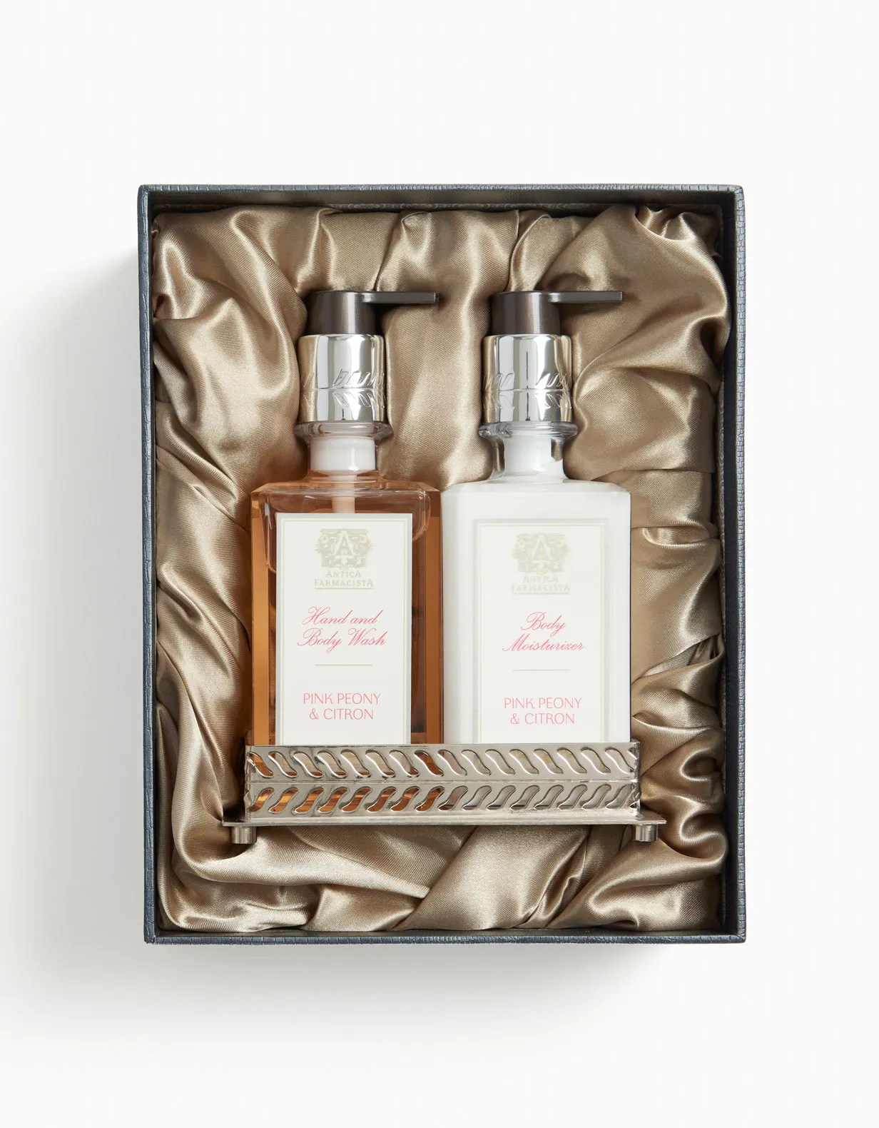 Nickel Bath & Body Gift Set: Pink Peony & Citron Antica Farmacista