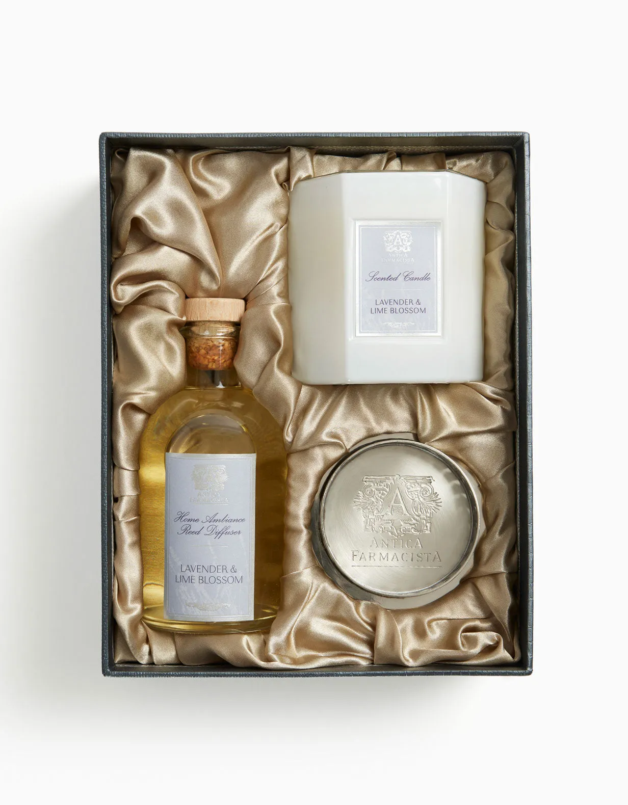 Nickel Home Ambiance Gift Set: Lavender & Lime Blossom Antica Farmacista