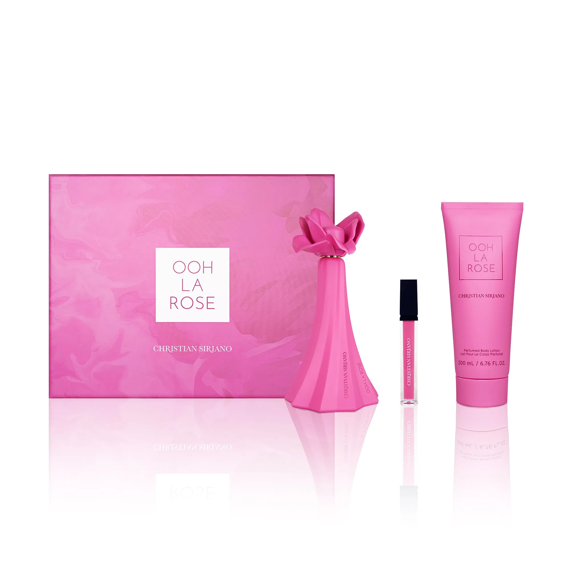 Ooh La Rose 3-Piece Body Lotion Gift Set
