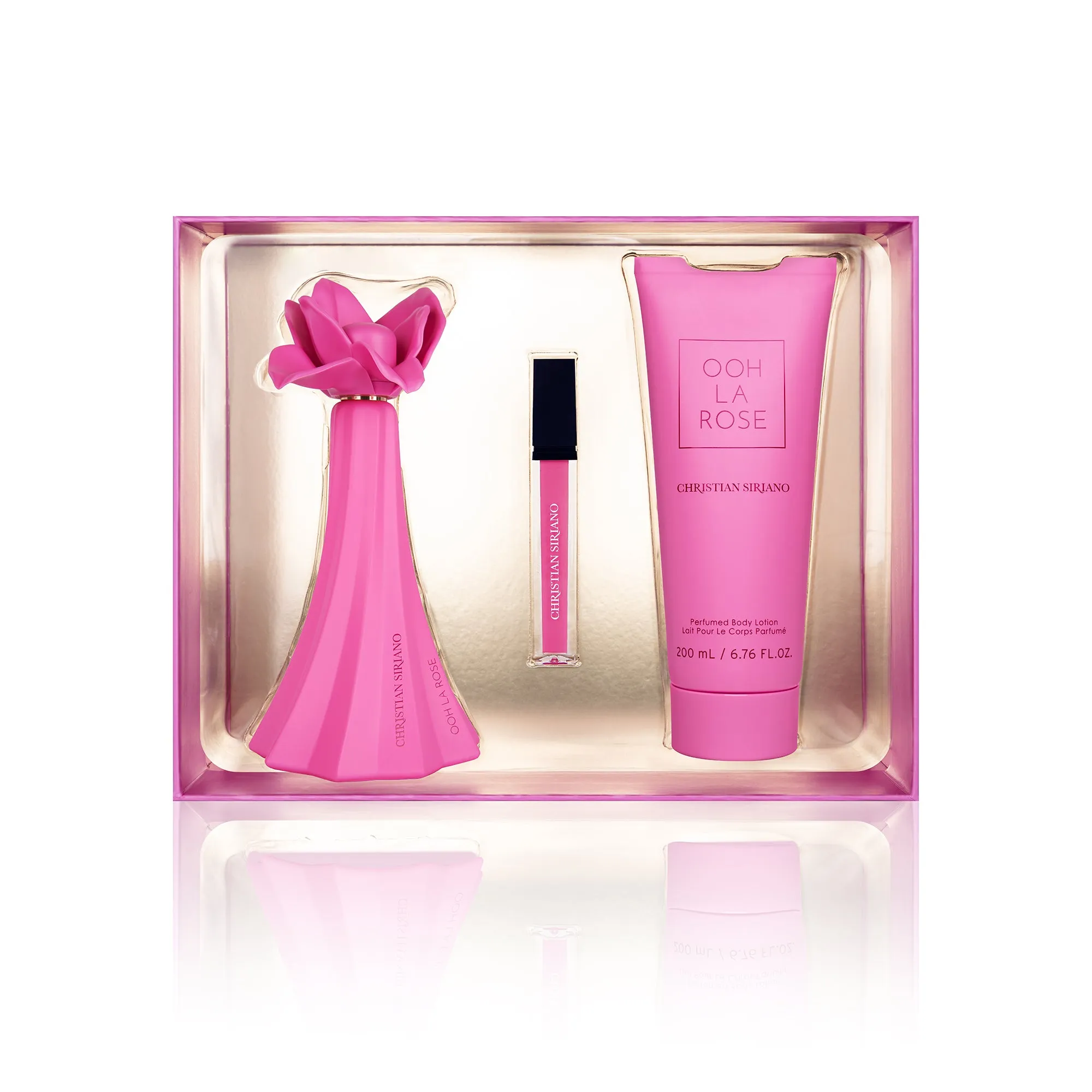 Ooh La Rose 3-Piece Body Lotion Gift Set