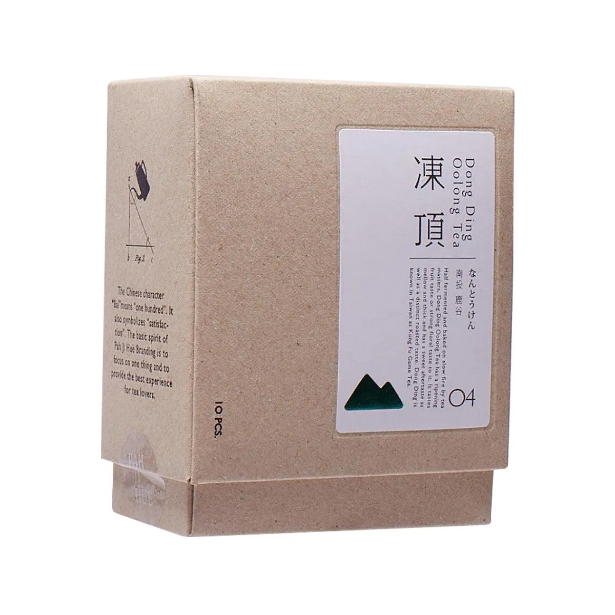 PAH JI HUE Drip Bag Tea - Dong Ding Oolong Tea  (10 x 3g)