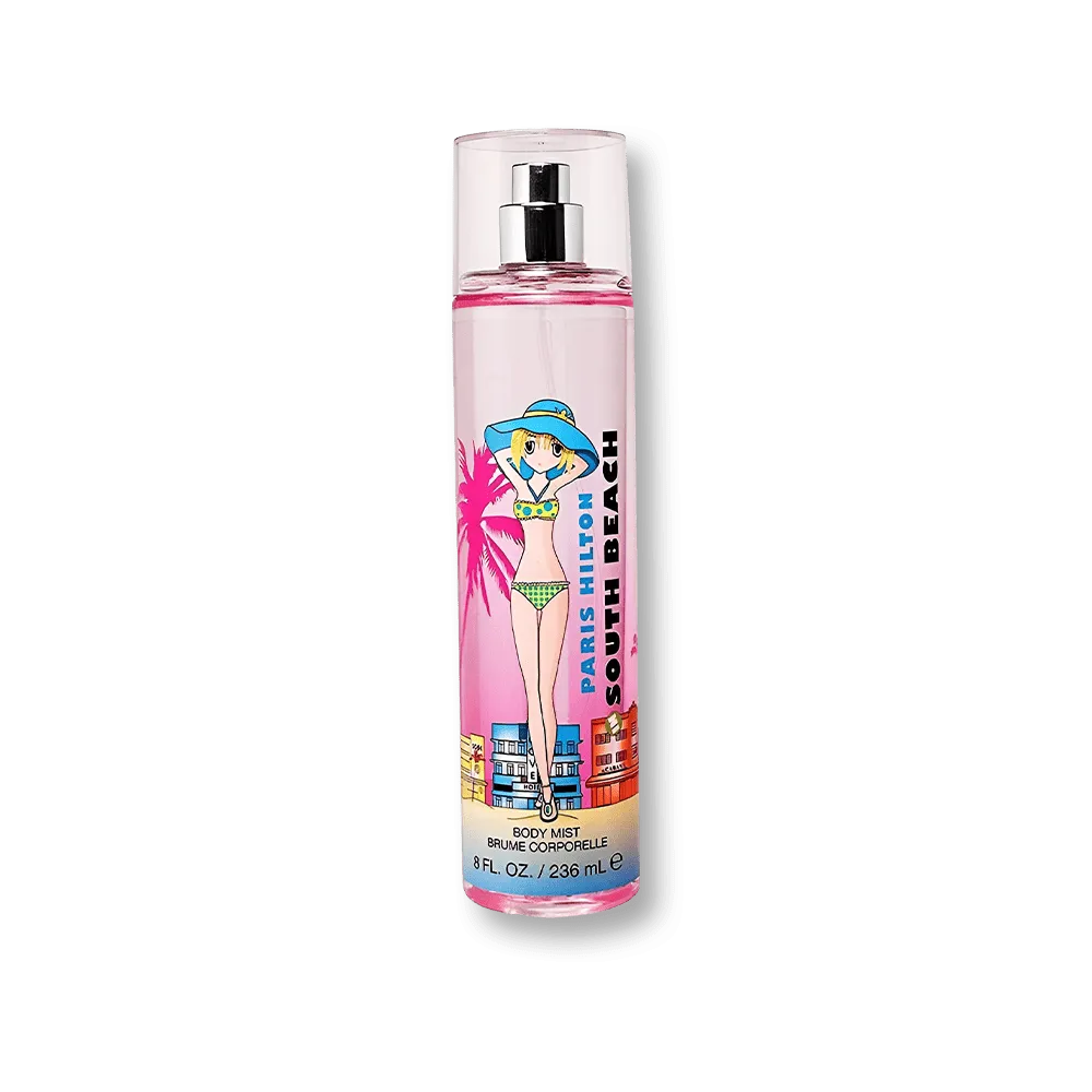 Paris Hilton Passport In South Beach Body Mist