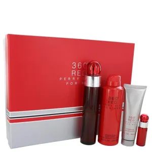 Perry Ellis 541335 3.4 oz Eau De Toilette Spray&#44; 0.25 oz Mini EDT Spray&#44; 6.8 oz Body Spray & 3 oz Shower Gel Gift Set