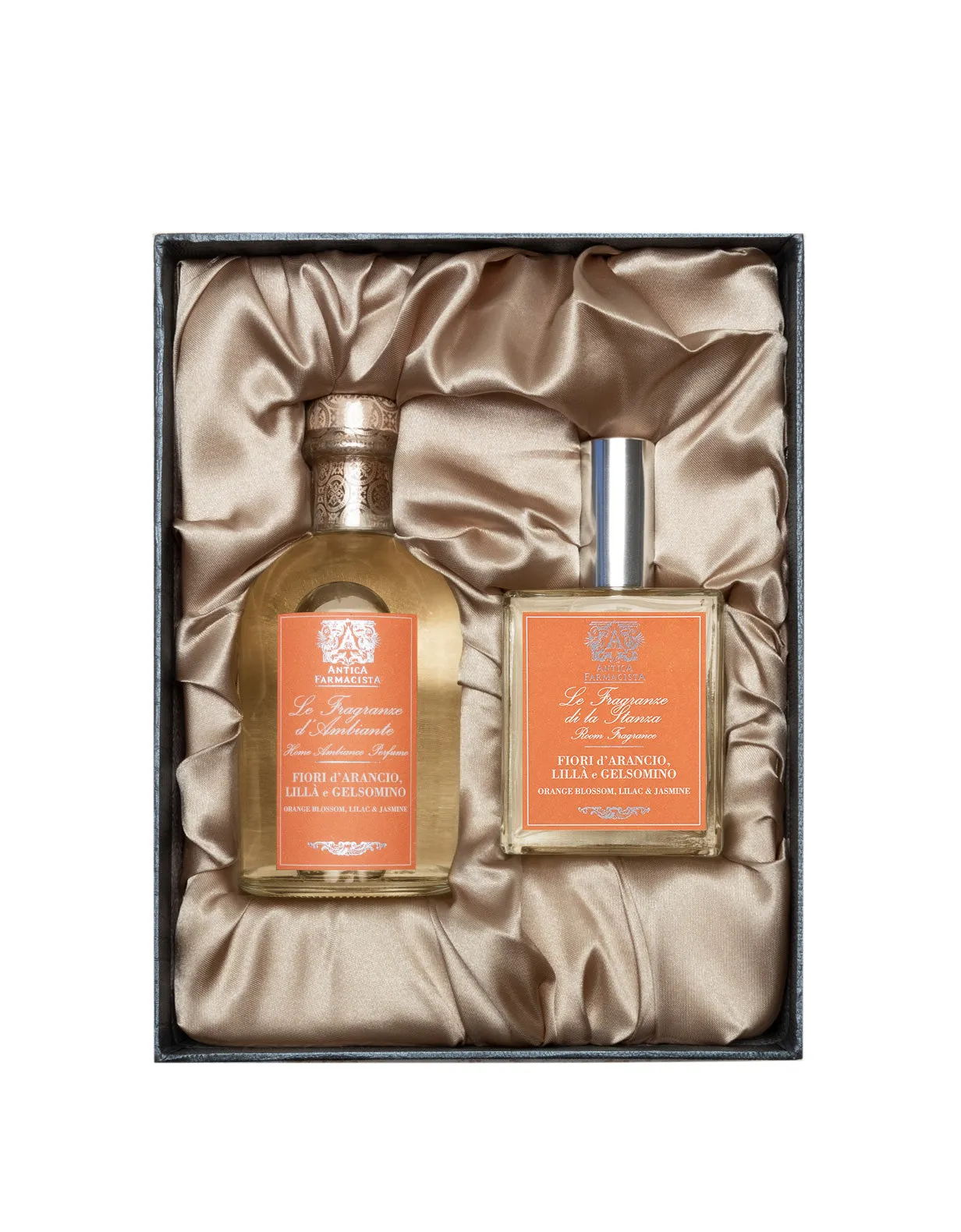 Room Spray Diffuser Set: Orange Blossom, Lilac & Jasmine Antica Farmacista