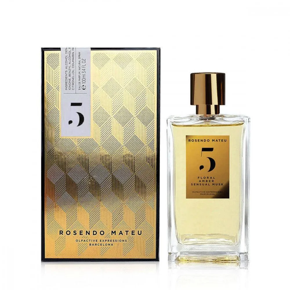 Rosendo Mateu No.5 Floral Amber Sensual Musk EDP