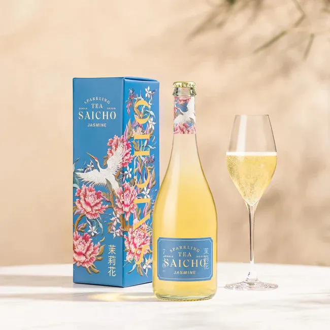 SAICHO Sparkling Tea Gift Pack - Jasmine  (750mL)