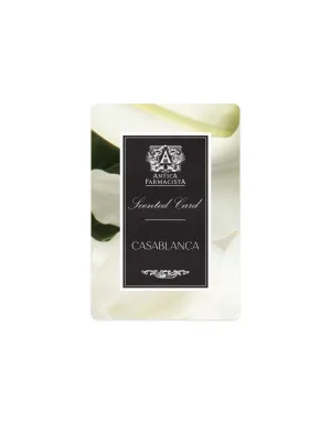 Scented Card - Casablanca Antica Farmacista