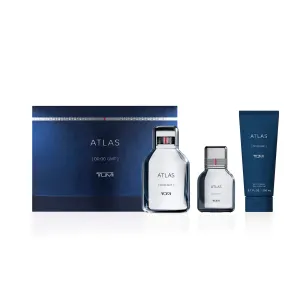 TUMI ATLAS [00:00 GMT] Gift Set - 100ml EDP   30ml EDP   200ml Body Wash